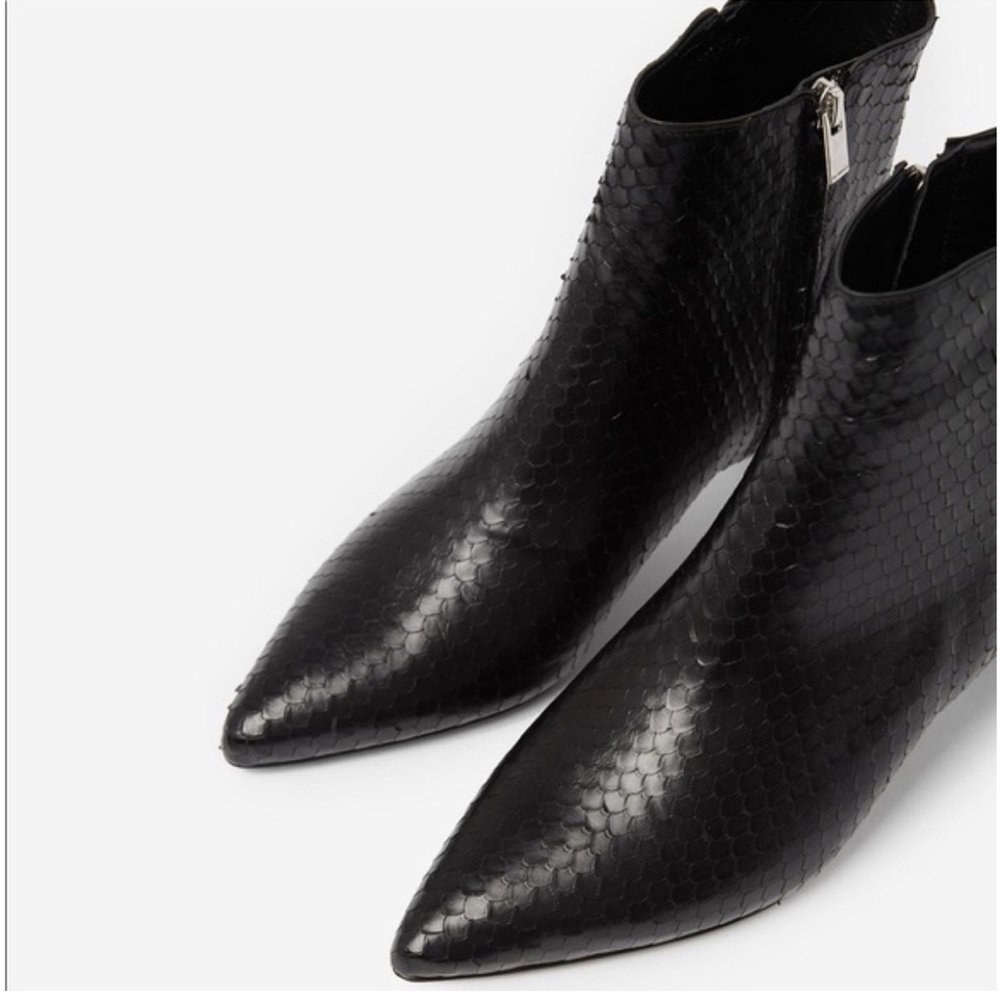 The Kooples Python Embossed Leather Boots - image 3